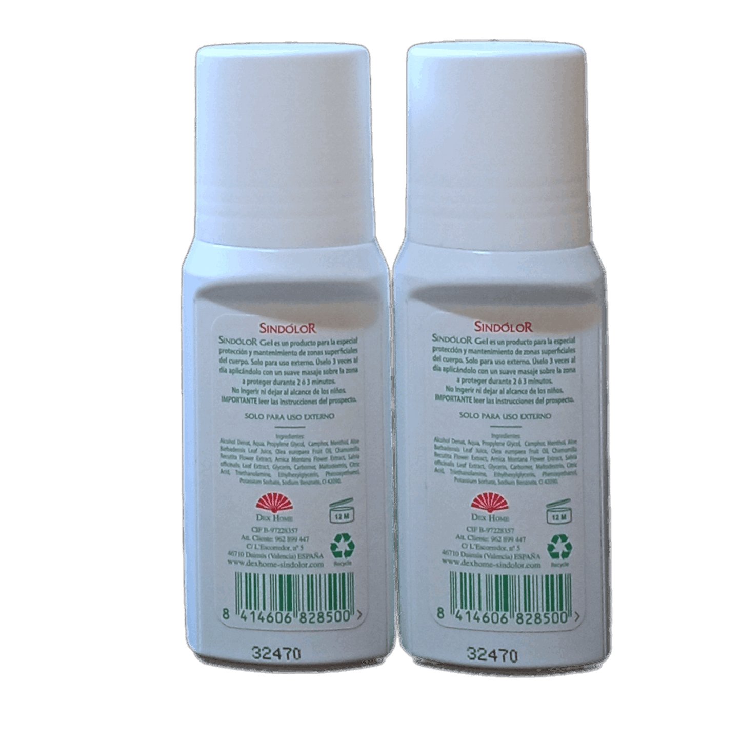 Rollon Sindolor 2 Unidades. Vista Trasera