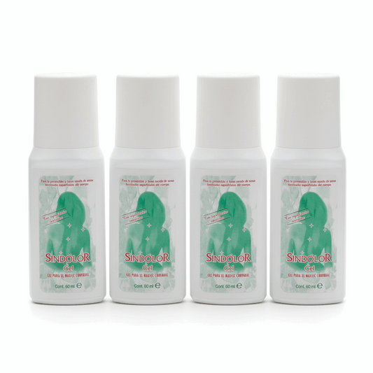 Sindolor Gel Roll-on. Lote 4 Unidades De 60 ml